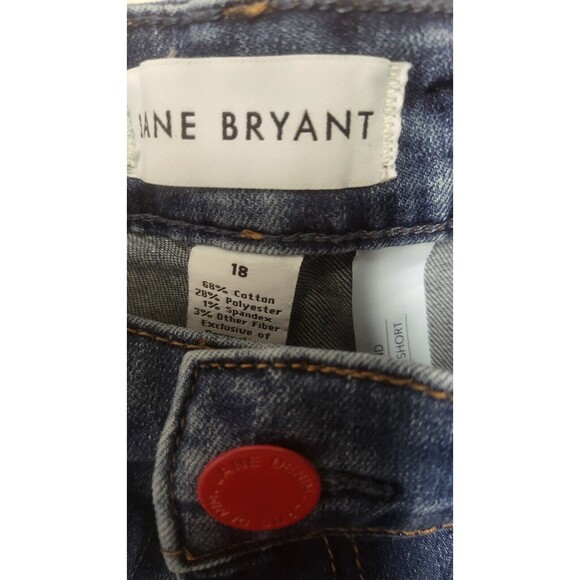 Lane Bryant Flex Magic Waistband Mid Rise Girlfriend Stretch Short Women's Sz 18 - Picture 3 of 6